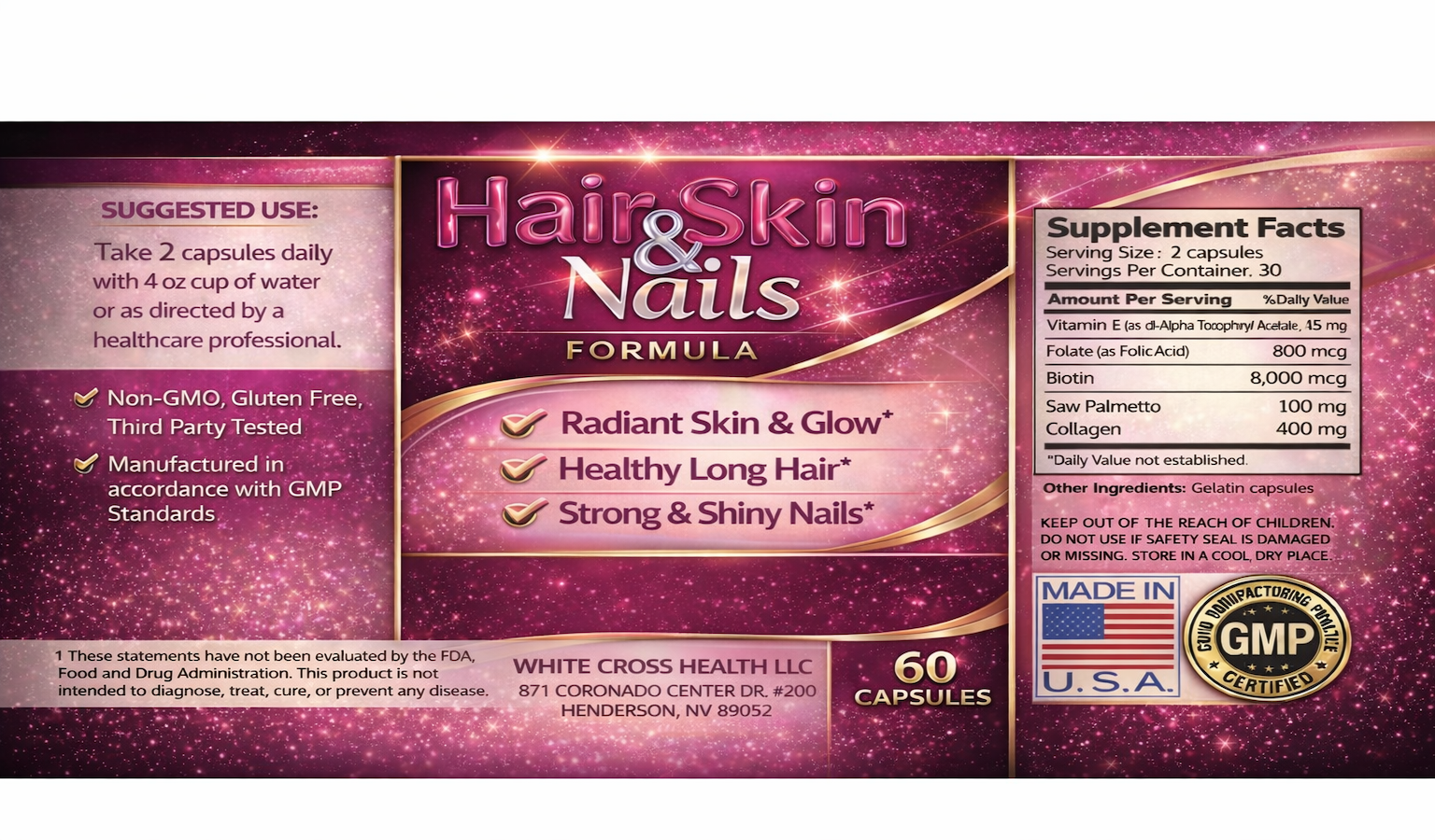 HAIR SKIN AND NAILS